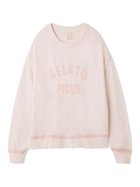 【ジェラート ピケ/gelato pique】のスムーズィートリム長袖プルオーバー PNK[066]|ID: prp329100004752693 ipo3291000000034540130