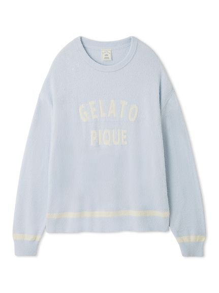 【ジェラート ピケ/gelato pique】のスムーズィートリム長袖プルオーバー インテリア・キッズ・メンズ・レディースファッション・服の通販 founy(ファニー) 　ファッション　Fashion　レディースファッション　Fashion for Women　トップス・カットソー　Cut & Sew Tops　カジュアルプルオーバー・ニットトップス　Pullovers & Knit Tops / Casual Pullovers　おすすめ　Recommended / Our Picks　なめらか　Smooth, Silky Texture　ショート　Short, Short Length　スマート　Smart, Elegant　トレンド　Trend, Trending Now　フロント　Front, Front Design　ロング　Long, Long-Length　定番　Standard, Basic Item　長袖　Long Sleeve, Full Sleeve　BLU[086]|ID: prp329100004752693 ipo3291000000034540131