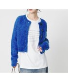 【ビューティ&ユース ユナイテッドアローズ/BEAUTY&YOUTH / UNITED ARROWS】のウールブレンド ブークレ クルーネックカーディガン 人気、トレンドファッション・服の通販 founy(ファニー) ファッション Fashion レディースファッション Fashion for Women トップス・カットソー Cut & Sew Tops カーディガン・羽織り Layered Style Cardigans カーディガン Cardigan, Knitwear クラシカル Classical, Vintage-Inspired クラシック Classic, Timeless Style トレンド Trend, Trending Now ハーフ Half, Half-Length フロント Front, Front Design ワイド Wide, Wide Fit おすすめ Recommended / Our Picks thumbnail ROYAL|ID: prp329100004752697 ipo3291000000034967905