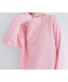 【ナチュラルクチュール/natural couture】のウール リサイクルポリショートニットプルオーバー 人気、トレンドファッション・服の通販 founy(ファニー) ファッション Fashion レディースファッション Fashion for Women トップス・カットソー Cut & Sew Tops ニット Knit Tops & Sweaters カジュアルプルオーバー・ニットトップス Pullovers & Knit Tops / Casual Pullovers アクセサリー Fashion Accessories ショート Short, Short Length シンプル Simple, Minimal デニム Denim, Jeans Material トレンド Trend, Trending Now ハイネック High Neck, Mock Neck フェミニン Feminine, Girly リラックス Relax, Relaxed Fit 再入荷 Restock / Back in Stock エレガント 上品 Elegant 2025年 2025 2025-2026秋冬・A/W Autumn/Winter 2025–26 AW25–26 thumbnail ピンク|ID: prp329100004752707 ipo3291000000034650778