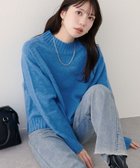 【ナチュラルクチュール/natural couture】のウール リサイクルポリショートニットプルオーバー 人気、トレンドファッション・服の通販 founy(ファニー) ファッション Fashion レディースファッション Fashion for Women トップス・カットソー Cut & Sew Tops ニット Knit Tops & Sweaters カジュアルプルオーバー・ニットトップス Pullovers & Knit Tops / Casual Pullovers アクセサリー Fashion Accessories ショート Short, Short Length シンプル Simple, Minimal デニム Denim, Jeans Material トレンド Trend, Trending Now ハイネック High Neck, Mock Neck フェミニン Feminine, Girly リラックス Relax, Relaxed Fit 再入荷 Restock / Back in Stock エレガント 上品 Elegant 2025年 2025 2025-2026秋冬・A/W Autumn/Winter 2025–26 AW25–26 thumbnail ブルー|ID: prp329100004752707 ipo3291000000034650785