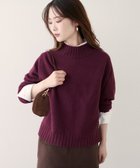 【ナチュラルクチュール/natural couture】のウール リサイクルポリショートニットプルオーバー 人気、トレンドファッション・服の通販 founy(ファニー) ファッション Fashion レディースファッション Fashion for Women トップス・カットソー Cut & Sew Tops ニット Knit Tops & Sweaters カジュアルプルオーバー・ニットトップス Pullovers & Knit Tops / Casual Pullovers アクセサリー Fashion Accessories ショート Short, Short Length シンプル Simple, Minimal デニム Denim, Jeans Material トレンド Trend, Trending Now ハイネック High Neck, Mock Neck フェミニン Feminine, Girly リラックス Relax, Relaxed Fit 再入荷 Restock / Back in Stock エレガント 上品 Elegant 2025年 2025 2025-2026秋冬・A/W Autumn/Winter 2025–26 AW25–26 thumbnail ボルドー|ID: prp329100004752707 ipo3291000000034650788