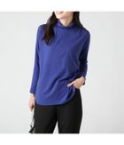 【ニューヨーカー/NEWYORKER】のセルヒートベア天竺 ハイネックプルオーバー 人気、トレンドファッション・服の通販 founy(ファニー) ファッション Fashion レディースファッション Fashion for Women トップス・カットソー Cut & Sew Tops カジュアルプルオーバー・ニットトップス Pullovers & Knit Tops / Casual Pullovers ジャケット Jacket, Outerwear ストレッチ Stretch, Stretchy Fabric ハイネック High Neck, Mock Neck ベーシック Basic, Essential 冬 Winter / This Winter A/W・秋冬 Autumn/Winter thumbnail ブルー|ID: prp329100004752725 ipo3291000000034597908