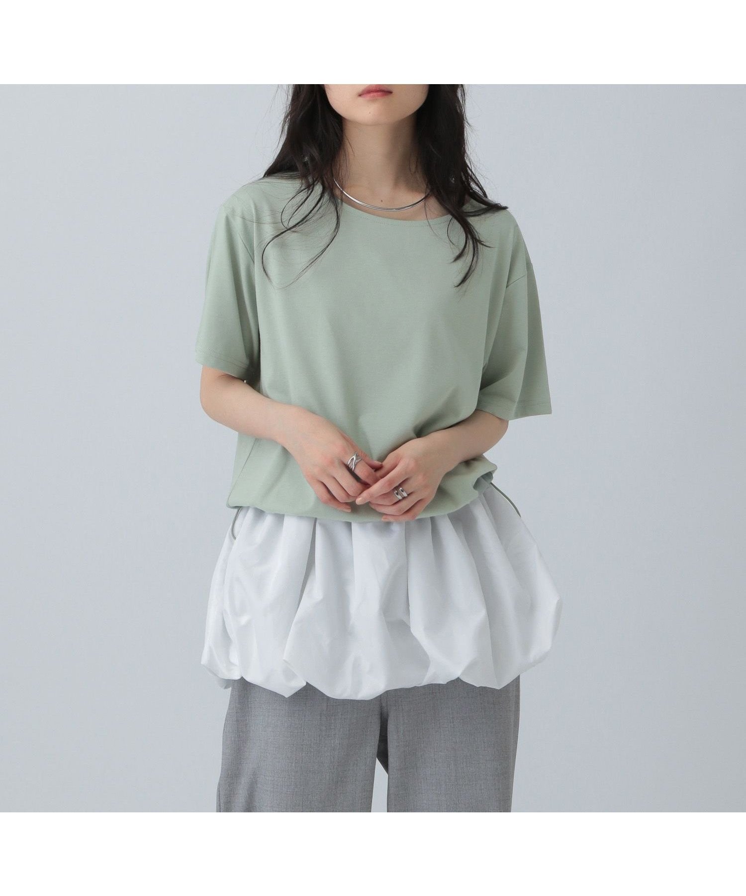 【レプシィム ローリーズファーム/LEPSIM LOWRYS FARM】の裾バルーンドロストプルオーバー 人気、トレンドファッション・服の通販 founy(ファニー) ファッション Fashion レディースファッション Fashion for Women トップス・カットソー Cut & Sew Tops カジュアルプルオーバー・ニットトップス Pullovers & Knit Tops / Casual Pullovers おすすめ Recommended / Our Picks アクセサリー Fashion Accessories シンプル Simple, Minimal トレンド Trend, Trending Now ドローコード Drawcord, Drawstring Cord other-1|ID: prp329100004752735 ipo3291000000034472445