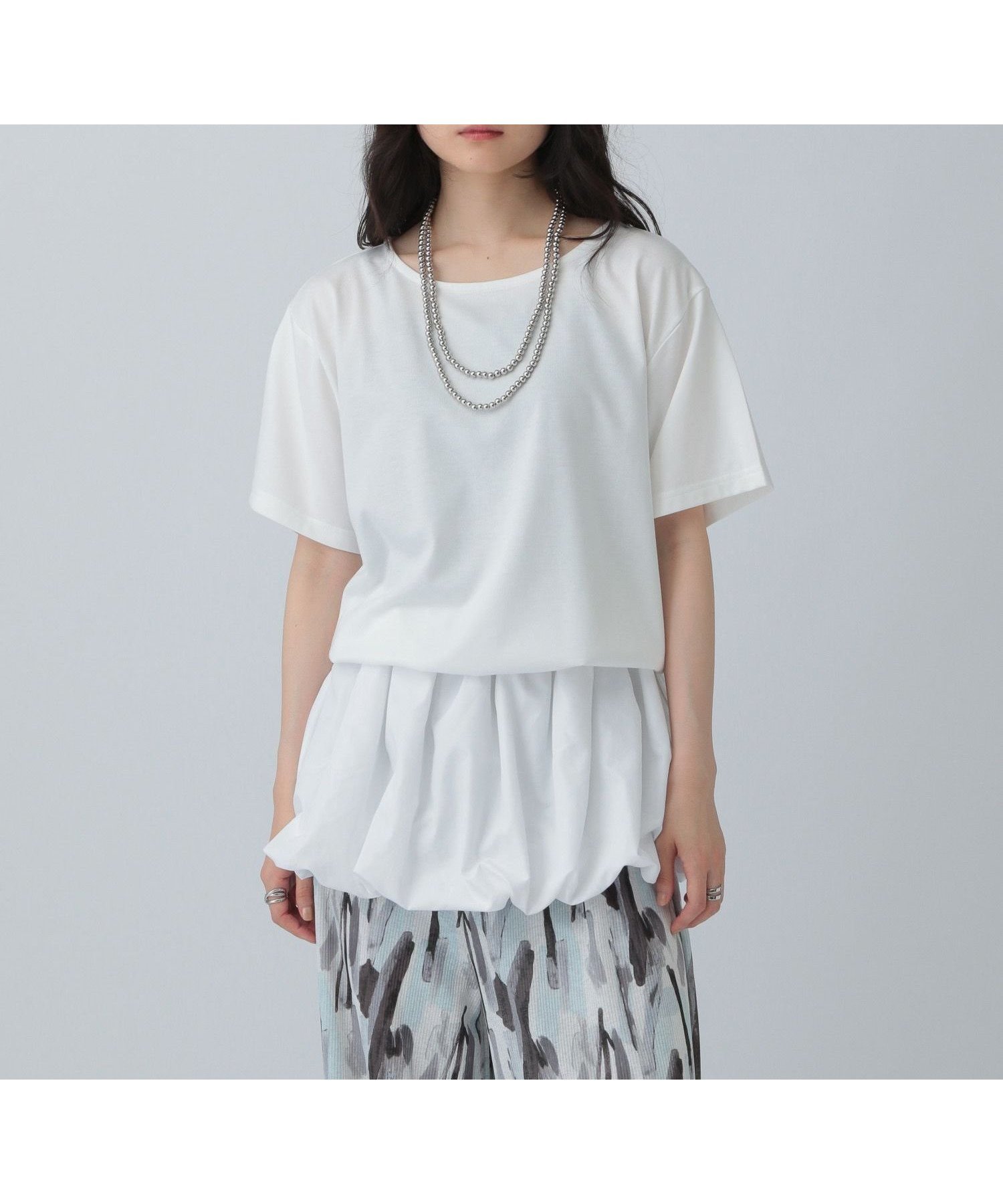 【レプシィム ローリーズファーム/LEPSIM LOWRYS FARM】の裾バルーンドロストプルオーバー インテリア・キッズ・メンズ・レディースファッション・服の通販 founy(ファニー) ファッション Fashion レディースファッション Fashion for Women トップス・カットソー Cut & Sew Tops カジュアルプルオーバー・ニットトップス Pullovers & Knit Tops / Casual Pullovers おすすめ Recommended / Our Picks アクセサリー Fashion Accessories シンプル Simple, Minimal トレンド Trend, Trending Now ドローコード Drawcord, Drawstring Cord オフホワイト05|ID: prp329100004752735 ipo3291000000034472447