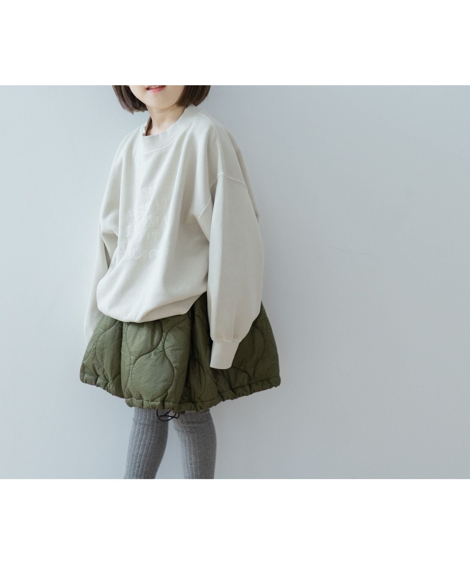 【ローリーズファーム/LOWRYS FARM / KIDS】のカコウロゴスウェットプルオーバーLS インテリア・キッズ・メンズ・レディースファッション・服の通販 founy(ファニー) ファッション Fashion キッズファッション Fashion for Kids トップス・カットソー Cut & Sew Tops ボトム Bottoms, Lower Wear アイボリー|ID: prp329100004752755 ipo3291000000034458288