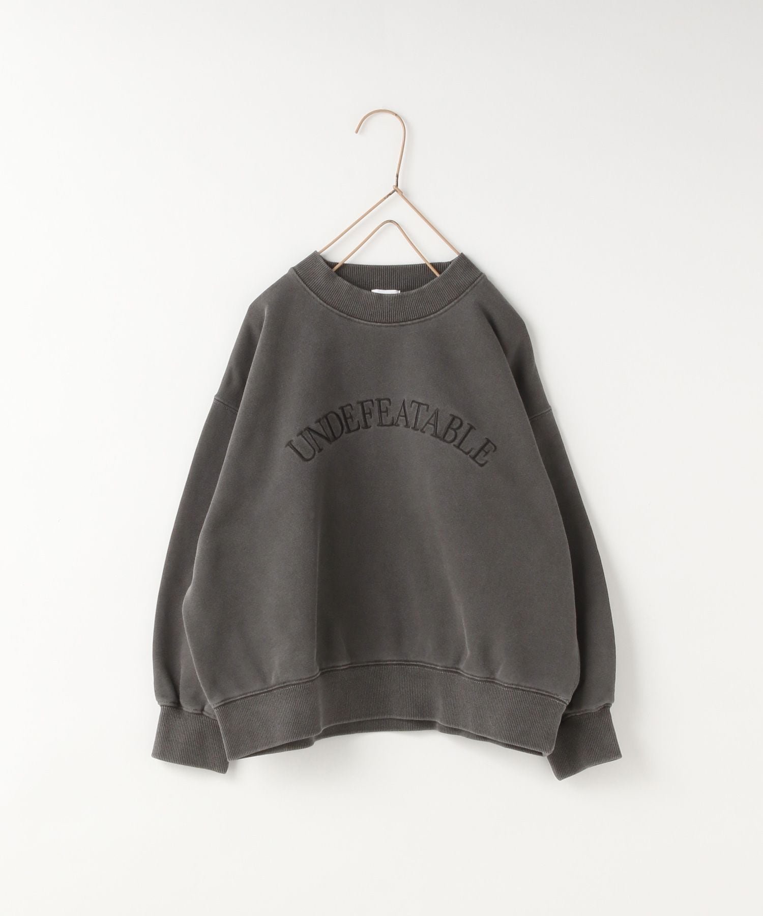 【ローリーズファーム/LOWRYS FARM / KIDS】のカコウロゴスウェットプルオーバーLS インテリア・キッズ・メンズ・レディースファッション・服の通販 founy(ファニー) ファッション Fashion キッズファッション Fashion for Kids トップス・カットソー Cut & Sew Tops ボトム Bottoms, Lower Wear グレー|ID: prp329100004752755 ipo3291000000034458289