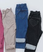 【エフオー オンラインストア/F.O.Online Store / KIDS】の裏起毛ハートポケットきゅんパンツ 10分丈 ブルー|ID: prp329100004752774 ipo3291000000034635661