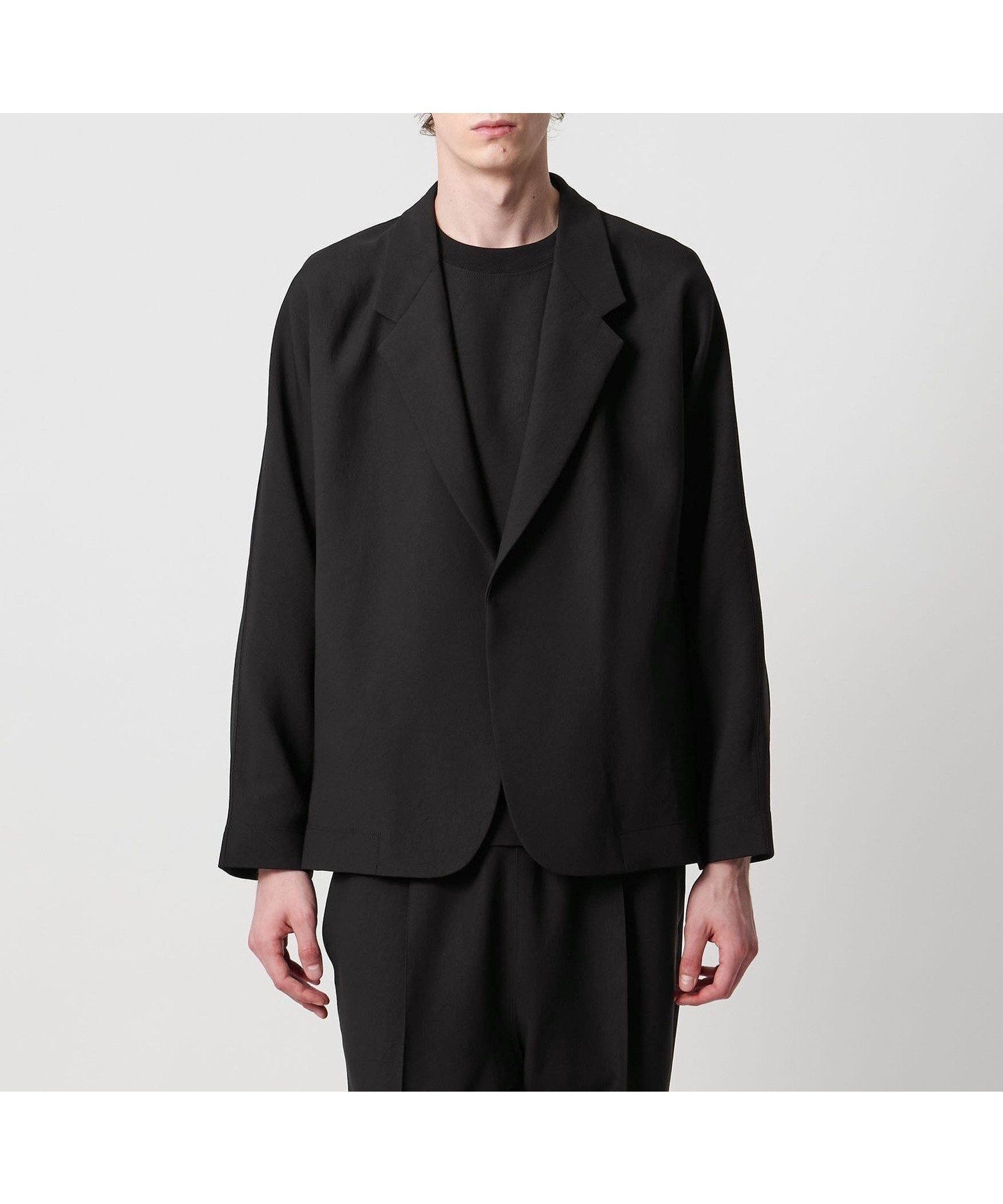 【ユナイテッドアローズ/UNITED ARROWS / MEN】のD.O UNITED ARROWS BY DAISUKE OBANA +10 D/SL JACKET/テーラードジャケット インテリア・キッズ・メンズ・レディースファッション・服の通販 founy(ファニー) 　ファッション　Fashion　メンズファッション　Fashion for Men　エレガント 上品　Elegant　コレクション　Collection, Seasonal Line　スリーブ　Sleeve, Long Sleeve / Short Sleeve　セットアップ　Set-Up, Coordinated Outfit　定番　Standard, Basic Item　ルーズ　Loose, Oversized　ロング　Long, Long-Length　A/W・秋冬　Autumn/Winter　おすすめ　Recommended / Our Picks　BLACK|ID: prp329100004752775 ipo3291000000034416532