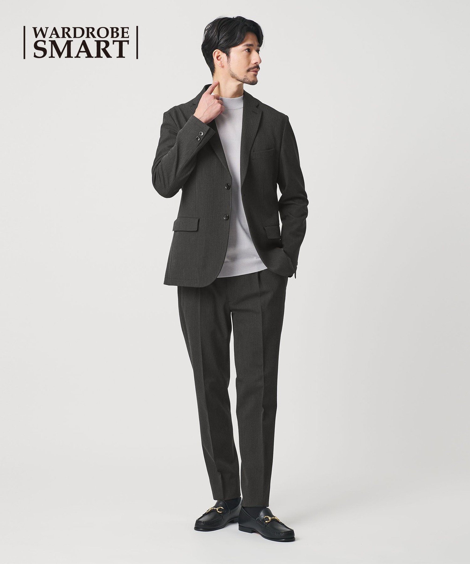 【ビューティ&ユース ユナイテッドアローズ/BEAUTY&YOUTH / UNITED ARROWS / MEN】の【WEB限定 WARDROBE SMART】ウインター TR セットアップ/ジャケット イージーパンツ インテリア・キッズ・メンズ・レディースファッション・服の通販 founy(ファニー) 　ファッション　Fashion　メンズファッション　Fashion for Men　ボトムス　Bottoms　アクリル　Acrylic Material　インナー　Innerwear　秋　Autumn　コイン　Coin, Coin Design　シェイプ　Shape, Slim Fit　ショルダー　Shoulder, Shoulder Strap　ジャケット　Jacket, Outerwear　ストレッチ　Stretch, Stretchy Fabric　スマート　Smart, Elegant　セットアップ　Set-Up, Coordinated Outfit　バランス　Balance, Style Balance　ファブリック　Fabric, Textile　フィット　Fit, Slim Fit　フラップ　Flap, Flap Pocket　プリーツ　Pleats, Pleated　ポケット　Pocket, Pocket Detail　冬　Winter / This Winter　おすすめ　Recommended / Our Picks　エレガント 上品　Elegant　DK.GRAY|ID: prp329100004752794 ipo3291000000034732946