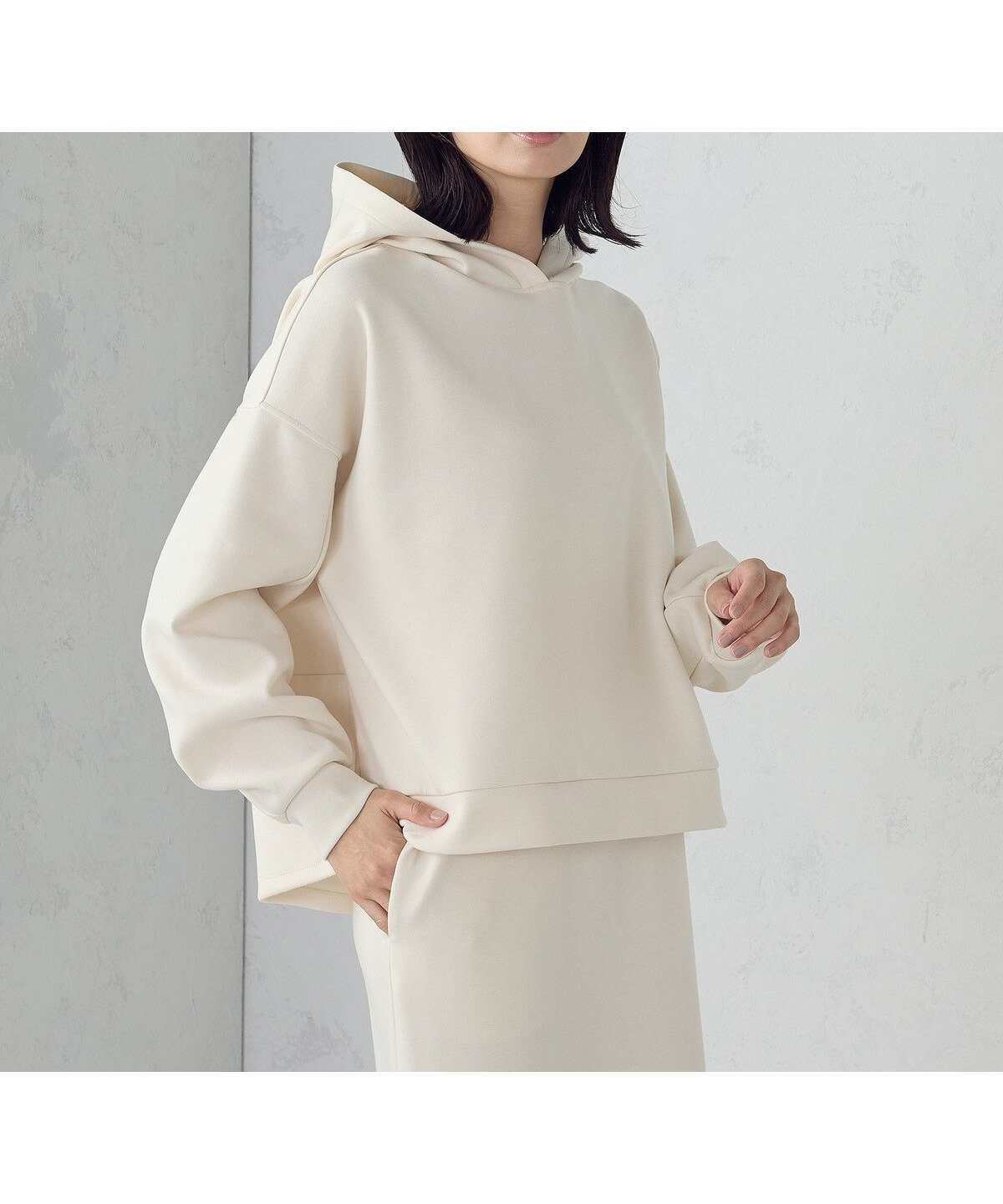 【コムサイズム/COMME CA ISM】のダンボールニット パーカ / セットアップ対応 人気、トレンドファッション・服の通販 founy(ファニー)  ファッション Fashion レディースファッション Fashion for Women トップス・カットソー Cut & Sew Tops ニット Knit Tops & Sweaters レディースパーカー・カジュアルフーディー Casual Hoodies & Sweatshirts シンプル Simple, Minimal セットアップ Set-Up, Coordinated Outfit エレガント 上品 Elegant  other-1|ID: prp329100004753092 ipo3291000000034378375