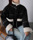 【リベリー/Riberry】のショート丈ムートンコート 人気、トレンドファッション・服の通販 founy(ファニー) ファッション Fashion レディースファッション Fashion for Women アウター Coat / Outerwear Collection コート・ロングコート・ピーコート Long Coats, Peacoats & More インナー Innerwear カーゴパンツ Cargo Pants, Utility Pants 軽量 Lightweight, Ultra Light ショート Short, Short Length シンプル Simple, Minimal スタンド Stand Collar, Upright Stand トレンド Trend, Trending Now 定番 Standard, Basic Item フェミニン Feminine, Girly 防寒 Cold Protection, Winter-Ready ミニスカート Mini Skirt, Short Skirt ルーズ Loose, Oversized 冬 Winter / This Winter A/W・秋冬 Autumn/Winter 再入荷 Restock / Back in Stock おすすめ Recommended / Our Picks thumbnail ブラック系|ID: prp329100004753115 ipo3291000000034498209