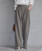 【ラナン/Ranan】のRanan/あったか裏ベロアニットコールワイドパンツ グレージュ|ID: prp329100004753154 ipo3291000000034548060