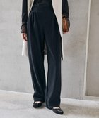 【ラナン/Ranan】のRanan/あったか裏ベロアニットコールワイドパンツ ブラック|ID: prp329100004753154 ipo3291000000034548061