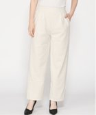 【ラナン/Ranan】のRanan/あったか裏ベロアニットコールワイドパンツ アイボリー|ID: prp329100004753154 ipo3291000000034548066