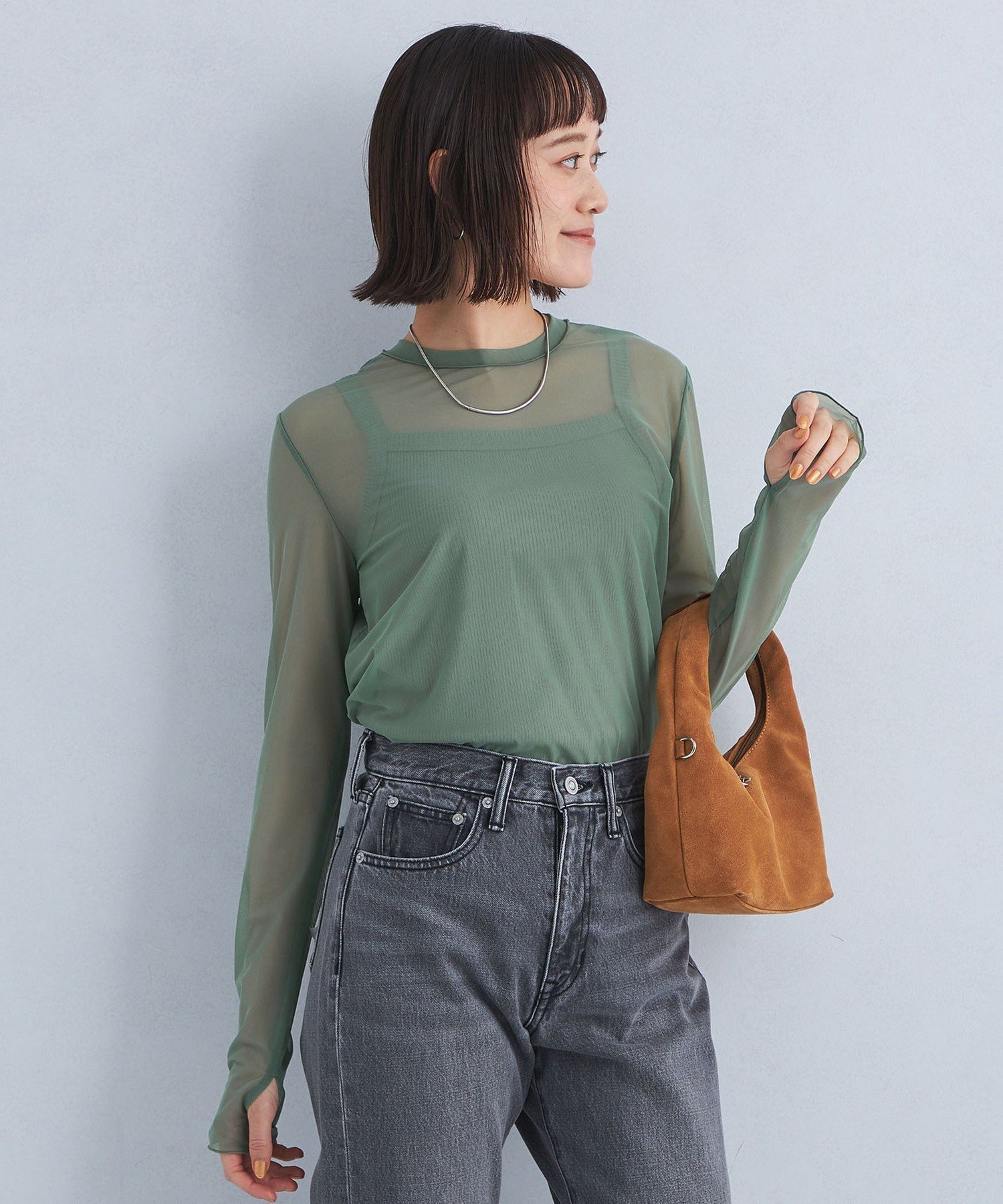 【ユナイテッドアローズ/UNITED ARROWS】のハイメッシュ チュール ロングスリーブ プルオーバー 人気、トレンドファッション・服の通販 founy(ファニー) ファッション Fashion レディースファッション Fashion for Women トップス・カットソー Cut & Sew Tops カジュアルプルオーバー・ニットトップス Pullovers & Knit Tops / Casual Pullovers インナー Innerwear 秋 Autumn コンパクト Compact, Small Size シアー Sheer, See-Through スリーブ Sleeve, Long Sleeve / Short Sleeve チュール Tulip, Tulip Motif メッシュ Mesh, Net Fabric ロング Long, Long-Length 冬 Winter / This Winter アウトレット Outlet / Clearance おすすめ Recommended / Our Picks エレガント 上品 Elegant other-1|ID: prp329100004753155 ipo3291000000034435876