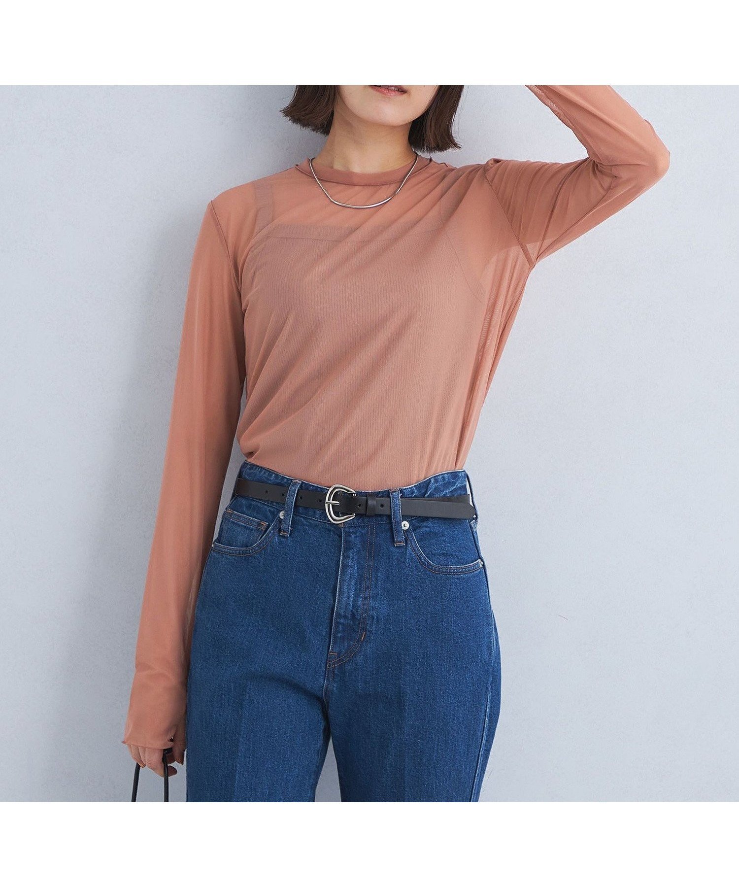 【ユナイテッドアローズ/UNITED ARROWS】のハイメッシュ チュール ロングスリーブ プルオーバー インテリア・キッズ・メンズ・レディースファッション・服の通販 founy(ファニー) ファッション Fashion レディースファッション Fashion for Women トップス・カットソー Cut & Sew Tops カジュアルプルオーバー・ニットトップス Pullovers & Knit Tops / Casual Pullovers インナー Innerwear 秋 Autumn コンパクト Compact, Small Size シアー Sheer, See-Through スリーブ Sleeve, Long Sleeve / Short Sleeve チュール Tulip, Tulip Motif メッシュ Mesh, Net Fabric ロング Long, Long-Length 冬 Winter / This Winter アウトレット Outlet / Clearance おすすめ Recommended / Our Picks エレガント 上品 Elegant BEIGE|ID: prp329100004753155 ipo3291000000034435883