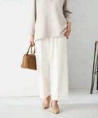 【アー ヴェー ヴェー/a.v.v】の【イージーケア/洗える/ストレッチ】裏起毛美ラクるスッキリ見えワイドパンツ 人気、トレンドファッション・服の通販 founy(ファニー) ファッション Fashion レディースファッション Fashion for Women パンツ Pants & Trousers 春 Spring 洗える Machine Washable 秋 Autumn ギャザー Gathered, Ruffled スウェット / スエット Sweatshirt, Sweatwear ストレッチ Stretch, Stretchy Fabric セットアップ Set-Up, Coordinated Outfit センター Center, Center Line 人気 Popular, Best Seller フェミニン Feminine, Girly フロント Front, Front Design ワイド Wide, Wide Fit 冬 Winter / This Winter 再入荷 Restock / Back in Stock 夏 Summer ビジネス 仕事 通勤 Business / Work / Commuting thumbnail ホワイト|ID: prp329100004753158 ipo3291000000034548410