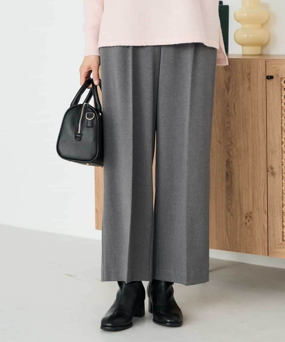 【アー ヴェー ヴェー/a.v.v】の【イージーケア/洗える/ストレッチ】裏起毛美ラクるスッキリ見えワイドパンツ インテリア・キッズ・メンズ・レディースファッション・服の通販 founy(ファニー) ファッション Fashion レディースファッション Fashion for Women パンツ Pants & Trousers 春 Spring 洗える Machine Washable 秋 Autumn ギャザー Gathered, Ruffled スウェット / スエット Sweatshirt, Sweatwear ストレッチ Stretch, Stretchy Fabric セットアップ Set-Up, Coordinated Outfit センター Center, Center Line 人気 Popular, Best Seller フェミニン Feminine, Girly フロント Front, Front Design ワイド Wide, Wide Fit 冬 Winter / This Winter 再入荷 Restock / Back in Stock 夏 Summer ビジネス 仕事 通勤 Business / Work / Commuting グレー|ID: prp329100004753158 ipo3291000000034548411