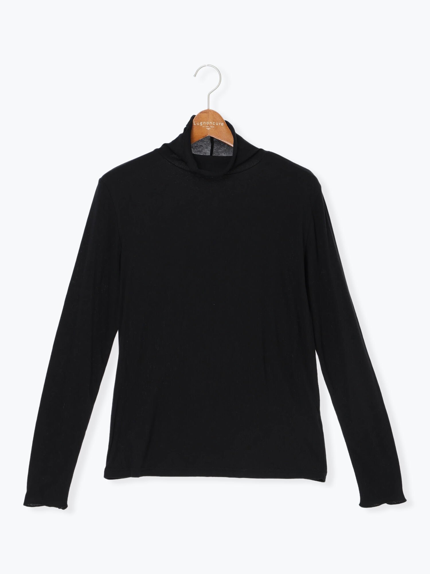 【テチチ/Te chichi】のシフォン天竺ハイネックトップス インテリア・キッズ・メンズ・レディースファッション・服の通販 founy(ファニー) 　ファッション　Fashion　レディースファッション　Fashion for Women　トップス・カットソー　Cut & Sew Tops　インナー　Innerwear　シフォン　Chiffon, Lightweight Fabric　ジャケット　Jacket, Outerwear　エレガント 上品　Elegant　ブラック|ID: prp329100004753169 ipo3291000000034571246