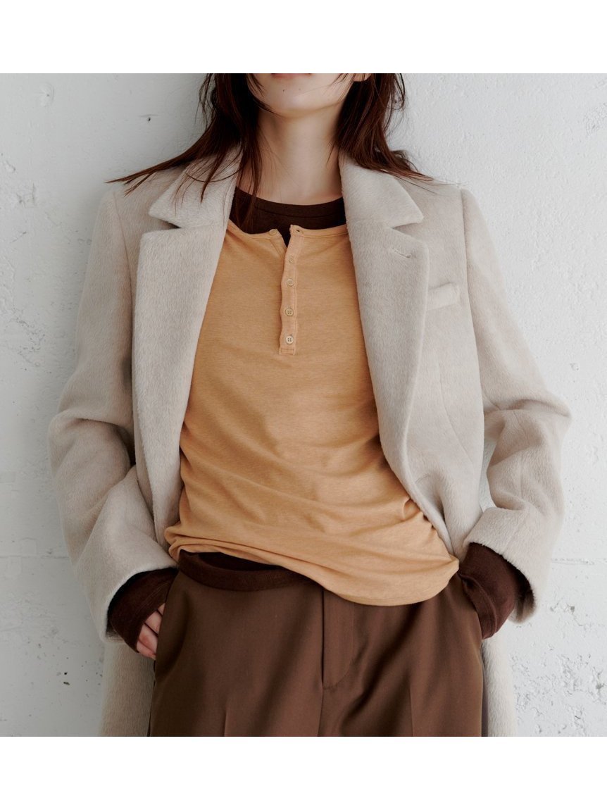 【ミースロエ/MIESROHE】のレイヤードデザインカットトップス インテリア・キッズ・メンズ・レディースファッション・服の通販 founy(ファニー) 　ファッション　Fashion　レディースファッション　Fashion for Women　トップス・カットソー　Cut & Sew Tops　とろみ　Fluid, Flowy Fabric　カットソー　Cut and Sewn Top　スマート　Smart, Elegant　今季　This Season, Current Season　ORG[051]|ID: prp329100004753202 ipo3291000000034938618