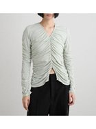 【ミースロエ/MIESROHE】のギャザーカットトップス 人気、トレンドファッション・服の通販 founy(ファニー) ファッション Fashion レディースファッション Fashion for Women トップス・カットソー Cut & Sew Tops カットソー Cut and Sewn Top ギャザー Gathered, Ruffled スマート Smart, Elegant デコルテ Décolleté, Neckline フロント Front, Front Design エレガント 上品 Elegant thumbnail MNT[021]|ID: prp329100004753203 ipo3291000000034379691