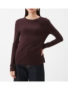 【ミラオーウェン/Mila Owen】のウールテンセルクルーネックシアーロンT 人気、トレンドファッション・服の通販 founy(ファニー) ファッション Fashion レディースファッション Fashion for Women トップス・カットソー Cut & Sew Tops ロングTシャツ・Tシャツ Longline T-Shirts & Tees インナー Innerwear スタイリッシュ Stylish, Fashionable スマート Smart, Elegant ロング Long, Long-Length おすすめ Recommended / Our Picks エレガント 上品 Elegant thumbnail BRW[058]|ID: prp329100004753206 ipo3291000000034379711