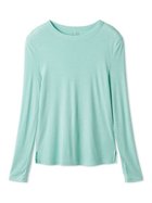 【ミラオーウェン/Mila Owen】のウールテンセルクルーネックシアーロンT 人気、トレンドファッション・服の通販 founy(ファニー) ファッション Fashion レディースファッション Fashion for Women トップス・カットソー Cut & Sew Tops ロングTシャツ・Tシャツ Longline T-Shirts & Tees インナー Innerwear スタイリッシュ Stylish, Fashionable スマート Smart, Elegant ロング Long, Long-Length おすすめ Recommended / Our Picks エレガント 上品 Elegant thumbnail LBLU[081]|ID: prp329100004753206 ipo3291000000034379712