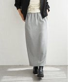 【ノッチ/notch】のサイドラインジャージスカート グレイ|ID: prp329100004753216 ipo3291000000034642668