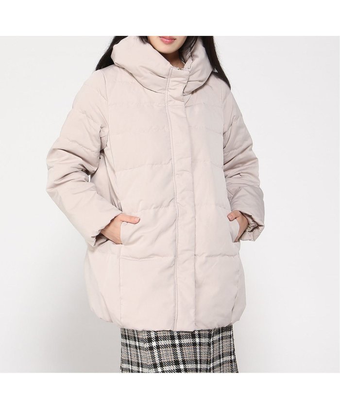 【インタープラネット/INTERPLANET】のピーチスキンミドルダウン インテリア・キッズ・メンズ・レディースファッション・服の通販 founy(ファニー) https://founy.com/ ファッション Fashion レディースファッション Fashion for Women |ID: prp329100004753222 ipo3291000000034379897