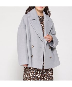 【グレディブリリアン/Gready Brilliant】のGready Brilliant/3_ビーバー大衿Pコート 人気、トレンドファッション・服の通販 founy(ファニー) ファッション Fashion レディースファッション Fashion for Women アウター Coat / Outerwear Collection コート・ロングコート・ピーコート Long Coats, Peacoats & More Pコート Pea Coats |ID:prp329100004753227