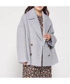 【グレディブリリアン/Gready Brilliant】のGready Brilliant/3_ビーバー大衿Pコート 人気、トレンドファッション・服の通販 founy(ファニー) ファッション Fashion レディースファッション Fashion for Women アウター Coat / Outerwear Collection コート・ロングコート・ピーコート Long Coats, Peacoats & More Pコート Pea Coats thumbnail BGRY|ID: prp329100004753227 ipo3291000000034379941