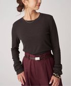 【ヴェルメイユ パー イエナ/VERMEIL par iena】の《追加》wool100 RIB クループルオーバー 人気、トレンドファッション・服の通販 founy(ファニー) ファッション Fashion レディースファッション Fashion for Women トップス・カットソー Cut & Sew Tops カジュアルプルオーバー・ニットトップス Pullovers & Knit Tops / Casual Pullovers インナー Innerwear ジャケット Jacket, Outerwear 定番 Standard, Basic Item 人気 Popular, Best Seller フォルム Silhouette, Form プレーン Plain, Simple ベスト Vest, Waistcoat モダン Modern, Contemporary 2025年 2025 2025-2026秋冬・A/W Autumn/Winter 2025–26 AW25–26 thumbnail ブラウン|ID: prp329100004753230 ipo3291000000034597225