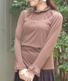 【アクシーズファム/axes femme】のHOTfemmeタートル 人気、トレンドファッション・服の通販 founy(ファニー) ファッション Fashion レディースファッション Fashion for Women おすすめ Recommended / Our Picks カットソー Cut and Sewn Top カーディガン Cardigan, Knitwear ギャザー Gathered, Ruffled スカラップ Scallop, Scalloped Edge タートル Turtleneck, Turtle Collar タートルネック Turtleneck, High Neck パール Pearl, Pearl Accent フェミニン Feminine, Girly レース Lace, Lace Fabric 冬 Winter / This Winter 切替 Switching, Contrast Panel 定番 Standard, Basic Item thumbnail 茶|ID: prp329100004753263 ipo3291000000034380257