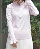 【アクシーズファム/axes femme】のHOTfemmeタートル 人気、トレンドファッション・服の通販 founy(ファニー) ファッション Fashion レディースファッション Fashion for Women おすすめ Recommended / Our Picks カットソー Cut and Sewn Top カーディガン Cardigan, Knitwear ギャザー Gathered, Ruffled スカラップ Scallop, Scalloped Edge タートル Turtleneck, Turtle Collar タートルネック Turtleneck, High Neck パール Pearl, Pearl Accent フェミニン Feminine, Girly レース Lace, Lace Fabric 冬 Winter / This Winter 切替 Switching, Contrast Panel 定番 Standard, Basic Item thumbnail ピンク|ID: prp329100004753263 ipo3291000000034963537