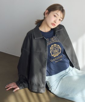【レトロガール/RETRO GIRL】のFレザークロップドJK 人気、トレンドファッション・服の通販 founy(ファニー) ファッション Fashion レディースファッション Fashion for Women ジャケット Jacket, Outerwear デニム Denim, Jeans Material トレンド Trend, Trending Now フロント Front, Front Design ベーシック Basic, Essential ポケット Pocket, Pocket Detail 春 Spring 秋 Autumn 羽織 Haori, Light Jacket |ID:prp329100004753272