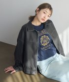 【レトロガール/RETRO GIRL】のFレザークロップドJK ブラック|ID: prp329100004753272 ipo3291000000034380326