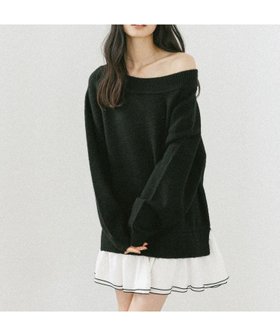 【ヘザー/Heather】の【WEB限定価格】ドッキングフリルニットワンピース 人気、トレンドファッション・服の通販 founy(ファニー) ファッション Fashion レディースファッション Fashion for Women ワンピース Dresses ニットワンピース Knit Dresses おすすめ Recommended / Our Picks ショルダー Shoulder, Shoulder Strap ドッキング Docking, Mixed Material フリル Frill, Ruffle ロング Long, Long-Length |ID:prp329100004753285