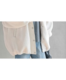 【アールピーエス/rps】のボアビッグシルエットフードブルゾン 人気、トレンドファッション・服の通販 founy(ファニー) ファッション Fashion レディースファッション Fashion for Women アウター Coat / Outerwear Collection ブルゾンジャケット・スポーティアウター Blouson Jackets アウトドア Outdoor Clothing インナー Innerwear ジャケット Jacket, Outerwear スタンド Stand Collar, Upright Stand ビッグ Big, Oversized ブルゾン Blouson, Bomber Jacket ポケット Pocket, Pocket Detail 切替 Switching, Contrast Panel 防寒 Cold Protection, Winter-Ready |ID:prp329100004753286