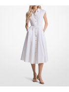【マイケルコース/MICHAEL KORS】のスモック ウエスト シャツ ドレス マイケルコース 人気、トレンドファッション・服の通販 founy(ファニー) ファッション Fashion レディースファッション Fashion for Women トップス・カットソー Cut & Sew Tops シャツ・ブラウス・オフィスカジュアル Elegant Blouses & Button-Ups ワンピース Dresses フォーマル・パーティードレス・結婚式用ドレス Elegant & Casual Dresses コレクション Collection, Seasonal Line スモック Smock, Smock Dress ドレス Dress, One-Piece ラグジュアリー Luxury, Elegant thumbnail WHITE|ID: prp329100004753296 ipo3291000000034380493