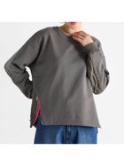 【ヴァン/Vin】のケーブルニットドッキングデザインプルオーバー 人気、トレンドファッション・服の通販 founy(ファニー) ファッション Fashion レディースファッション Fashion for Women トップス・カットソー Cut & Sew Tops ニット Knit Tops & Sweaters カジュアルプルオーバー・ニットトップス Pullovers & Knit Tops / Casual Pullovers カットソー Cut and Sewn Top スリット Slit, Slit Detail デニム Denim, Jeans Material ボトム Bottoms, Lower Wear thumbnail チャコールグレー|ID: prp329100004753339 ipo3291000000034844931