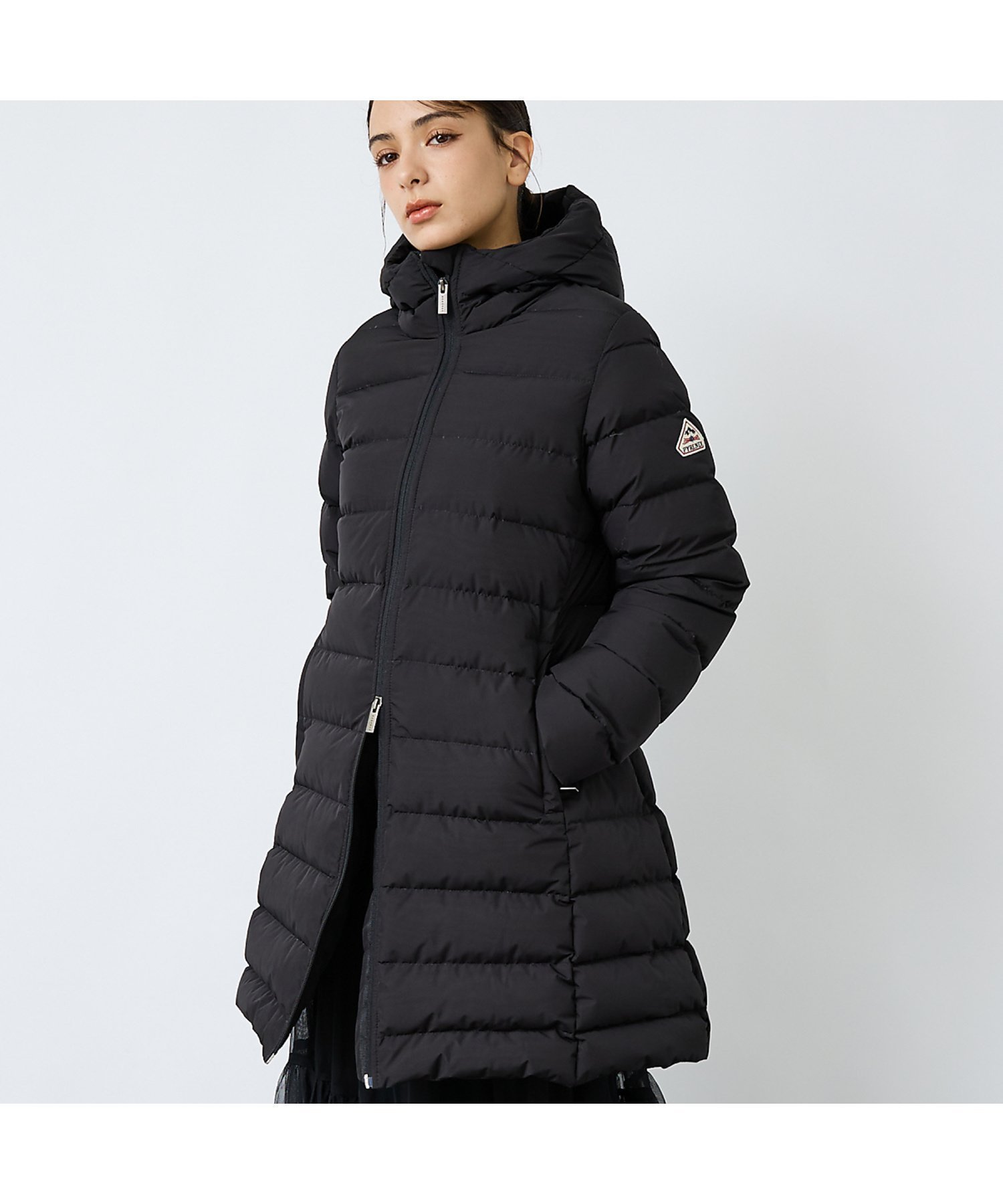 【ルージュヴィフラクレ/Rouge vif la cle】の【PYRENEX / ピレネックス】SERRES / セール / ダウンジャケッ 人気、トレンドファッション・服の通販 founy(ファニー) 　ファッション　Fashion　レディースファッション　Fashion for Women　インナー　Innerwear　ストレッチ　Stretch, Stretchy Fabric　ダウン　Down, Puffer　ダブル　Double, Double-Breasted　フェミニン　Feminine, Girly　フランス　France, French　フロント　Front, Front Design　プレミアム　Premium, High-End　防寒　Cold Protection, Winter-Ready　ロング　Long, Long-Length　おすすめ　Recommended / Our Picks　エレガント 上品　Elegant　 other-1|ID: prp329100004753354 ipo3291000000034935159