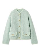 【ミラオーウェン/Mila Owen】の金釦テディラメニットジャケット 人気、トレンドファッション・服の通販 founy(ファニー) ファッション Fashion レディースファッション Fashion for Women アウター Coat / Outerwear Collection レディースジャケット・軽アウター Jackets エレガント 上品 Elegant ジャケット Jacket, Outerwear スパンコール Sequins, Sequin Embellishment スマート Smart, Elegant トレンド Trend, Trending Now ブレード Braid, Decorative Trim ポケット Pocket, Pocket Detail モコモコ Fuzzy, Fluffy ループ Loop, Loop Knit ホリデーシーズン Holiday Season thumbnail MNT[021]|ID: prp329100004753376 ipo3291000000035187901