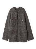 【ミラオーウェン/Mila Owen】の金釦ラメシャギーツイードニットジャケット GRY[006]|ID: prp329100004753377 ipo3291000000035120035