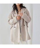 【バンヤードストーム/BARNYARDSTORM】のダブルショートコート 人気、トレンドファッション・服の通販 founy(ファニー) ファッション Fashion レディースファッション Fashion for Women アウター Coat / Outerwear Collection コート・ロングコート・ピーコート Long Coats, Peacoats & More インナー Innerwear クラシック Classic, Timeless Style ジャケット Jacket, Outerwear スリム Slim, Slim Fit ダブル Double, Double-Breasted テーパード Tapered, Tapered Pants フェミニン Feminine, Girly 防寒 Cold Protection, Winter-Ready マニッシュ Mannish, Boyish ミドル Middle Length, Mid Height レース Lace, Lace Fabric 冬 Winter / This Winter おすすめ Recommended / Our Picks thumbnail ベージュ|ID: prp329100004753418 ipo3291000000034381479