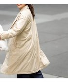 【インディヴィ/INDIVI】の【超軽量/蓄熱】ライトパフチェスターコート ライトベージュ|ID: prp329100004753456 ipo3291000000034517962