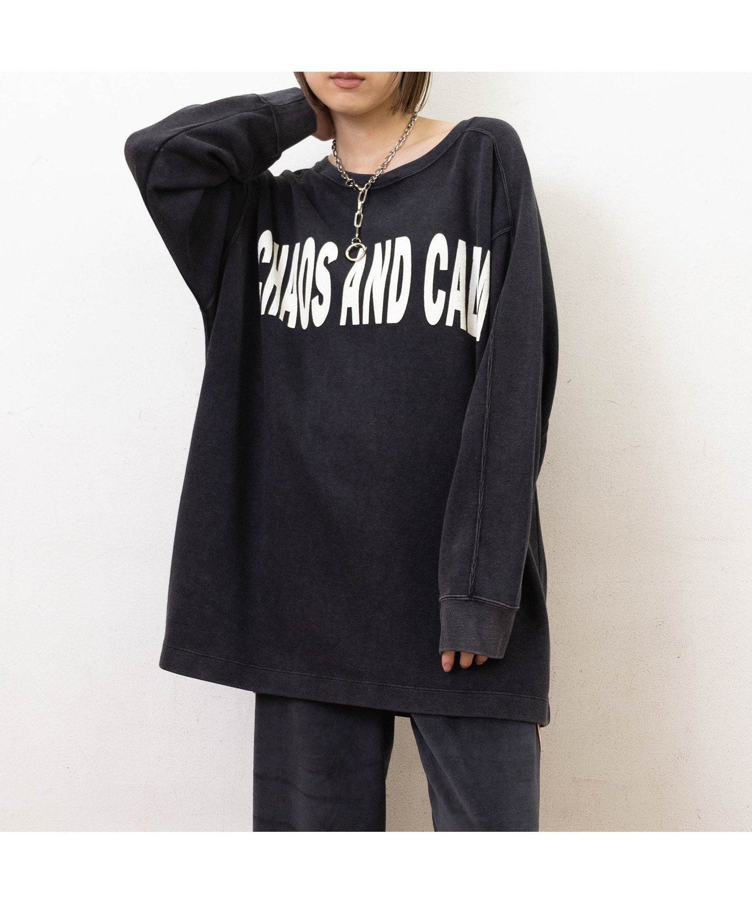 【アールエヌエー/RNA】のM2550 WフェイスBIGプルオーバー インテリア・キッズ・メンズ・レディースファッション・服の通販 founy(ファニー) ファッション Fashion レディースファッション Fashion for Women トップス・カットソー Cut & Sew Tops カジュアルプルオーバー・ニットトップス Pullovers & Knit Tops / Casual Pullovers タイツ Tights, Legwear ダブル Double, Double-Breasted フェイス Face, Facial Design レギンス Leggings, Stretch Pants レース Lace, Lace Fabric ヴィンテージ Vintage Style ブラック|ID: prp329100004753483 ipo3291000000034611572