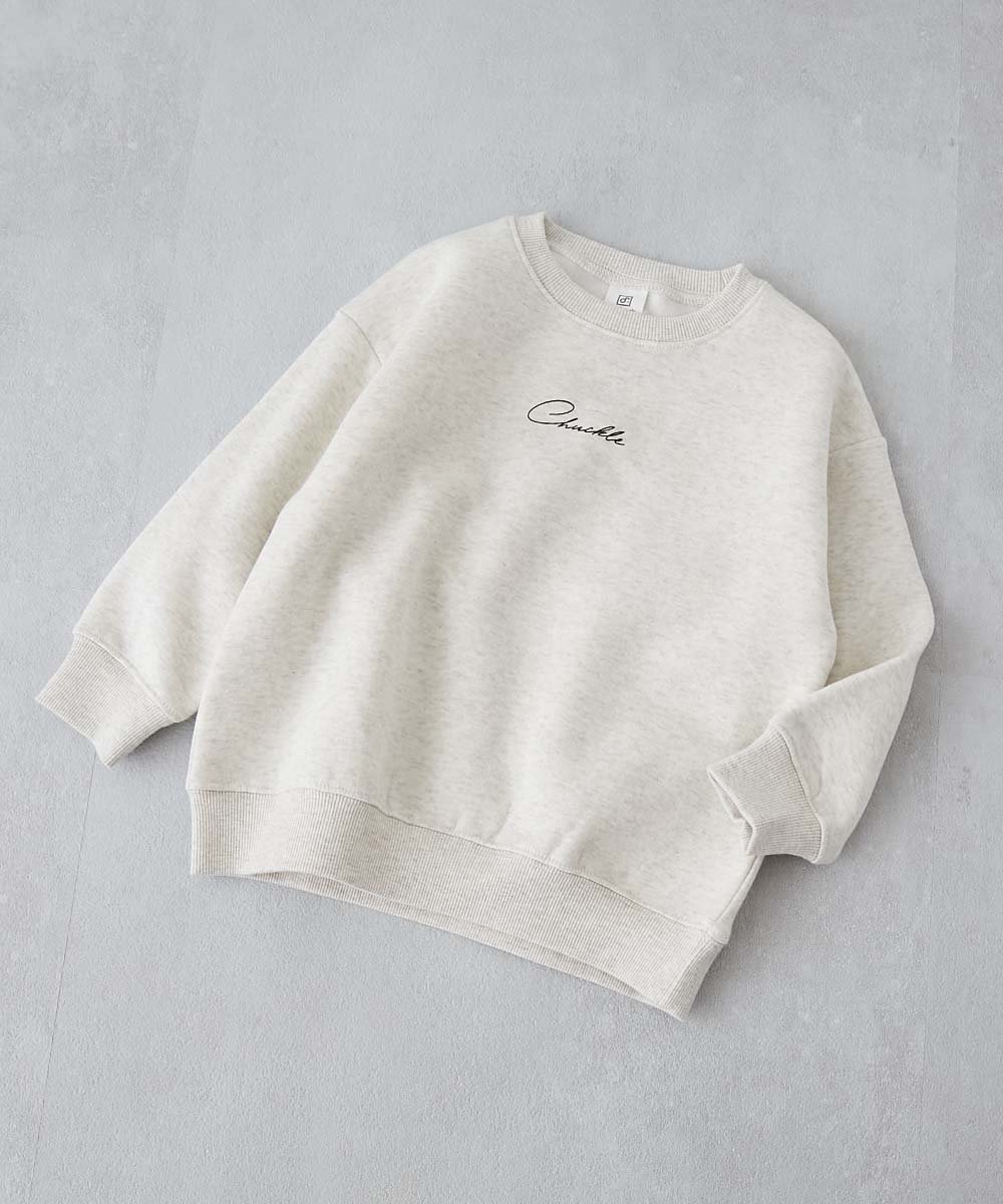 【デビロック/devirock / KIDS】のデビラボ プリント 裏起毛 BOXシルエット トレーナー トレーナー トップス 25AW インテリア・キッズ・メンズ・レディースファッション・服の通販 founy(ファニー) ファッション Fashion キッズファッション Fashion for Kids トップス・カットソー Cut & Sew Tops トレンド Trend, Trending Now トレーナー Sweatshirt, Trainer プリント Print, Printed Pattern おすすめ Recommended / Our Picks 2025年 2025 2025-2026秋冬・A/W Autumn/Winter 2025–26 AW25–26 001-ロゴS-オートミール|ID: prp329100004753490 ipo3291000000034775466