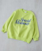 【デビロック/devirock / KIDS】のデビラボ プリント 裏起毛 BOXシルエット トレーナー トレーナー トップス 25AW 人気、トレンドファッション・服の通販 founy(ファニー) ファッション Fashion キッズファッション Fashion for Kids トップス・カットソー Cut & Sew Tops トレンド Trend, Trending Now トレーナー Sweatshirt, Trainer プリント Print, Printed Pattern おすすめ Recommended / Our Picks 2025年 2025 2025-2026秋冬・A/W Autumn/Winter 2025–26 AW25–26 thumbnail 005-ロゴ-Lイエローグリーン|ID: prp329100004753490 ipo3291000000034775471