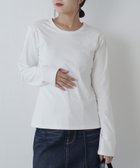 【パルグループ/PAL GROUP】の【Lui s】ショルダーパットロンT 人気、トレンドファッション・服の通販 founy(ファニー) ファッション Fashion レディースファッション Fashion for Women トップス・カットソー Cut & Sew Tops ロングTシャツ・Tシャツ Longline T-Shirts & Tees 2025年 2025 2025-2026秋冬・A/W Autumn/Winter 2025–26 AW25–26 なめらか Smooth, Silky Texture コレクション Collection, Seasonal Line シンプル Simple, Minimal スラックス Slacks, Dress Pants デニム Denim, Jeans Material フィット Fit, Slim Fit ボトム Bottoms, Lower Wear ワイド Wide, Wide Fit thumbnail オフホワイト|ID: prp329100004753504 ipo3291000000034382595